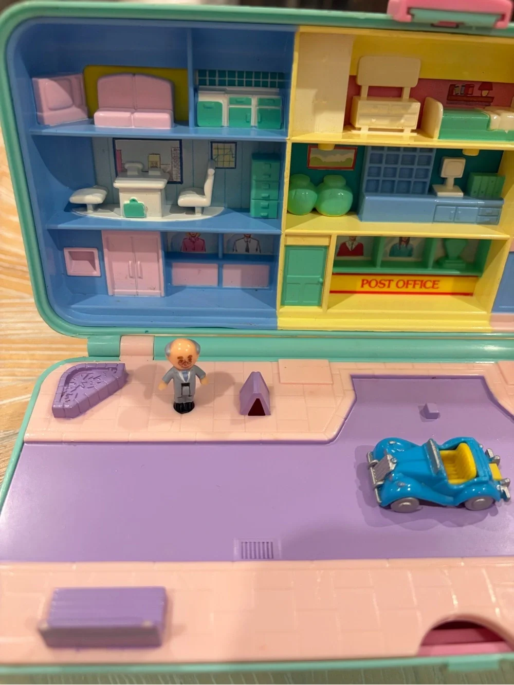 1989 COMPLETE High Street Trinket Box Polly Pocket Bluebird